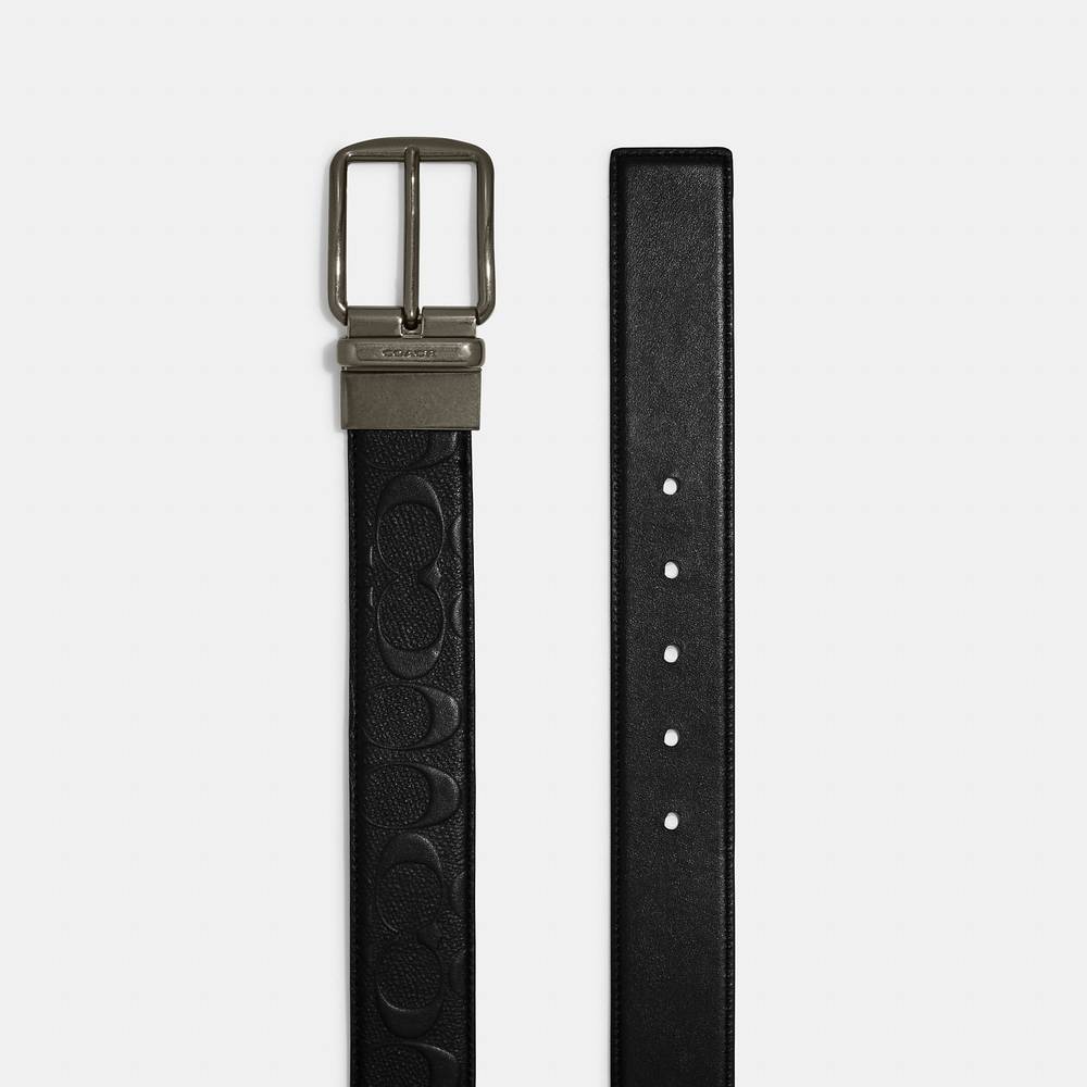 NWT Coach Outlet Harness Buckle Cut To Size Reversible Belt, 38 Mm - Picture 3 of 3